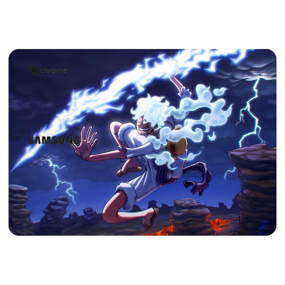 Samsung Chromebook 3 laptop skin - King Luffy