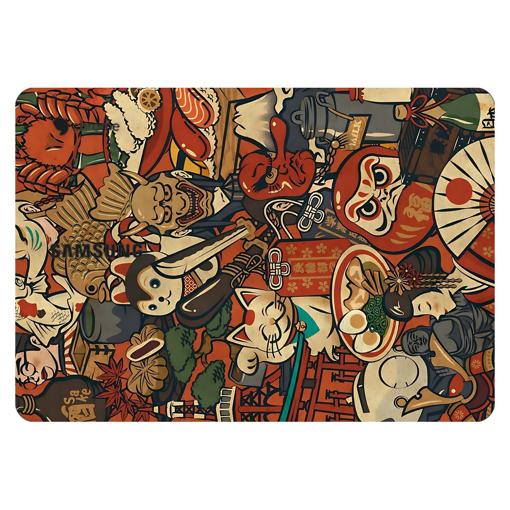 Samsung Chromebook 3 laptop skin - Koi Garden
