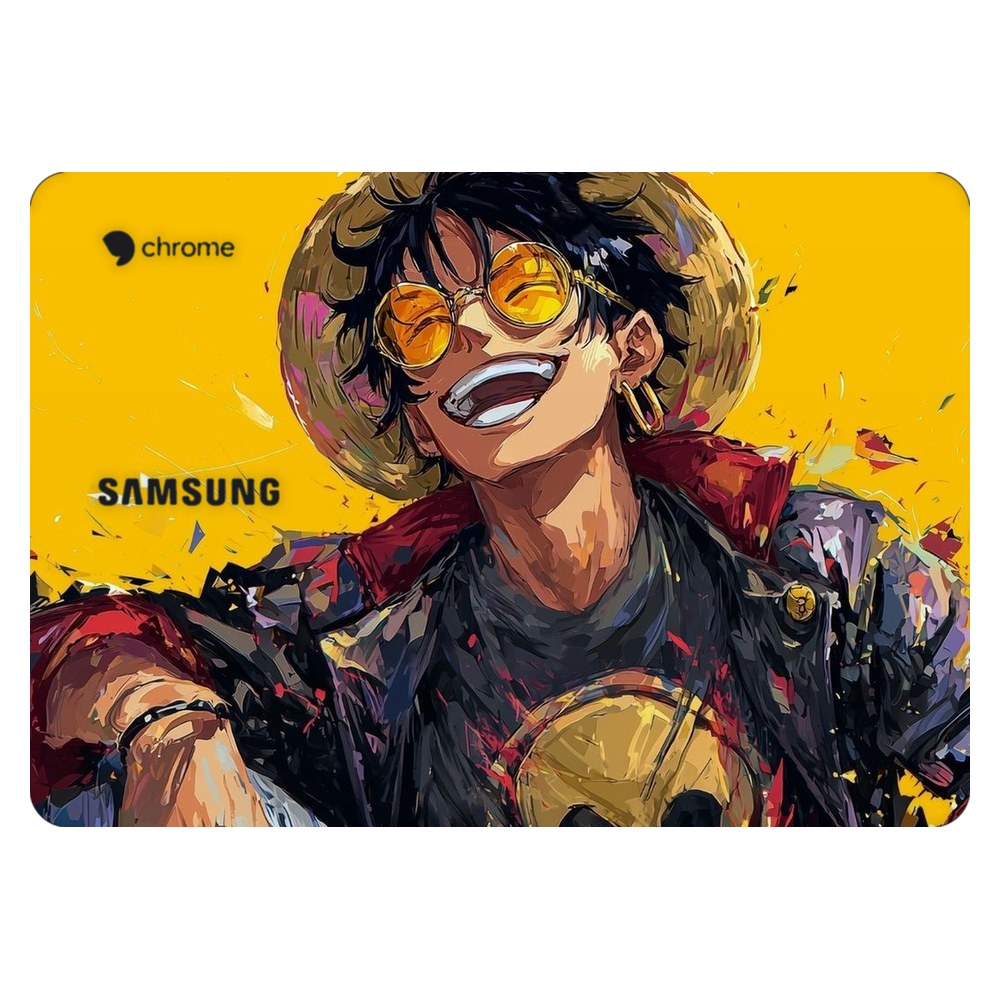 Samsung Chromebook 3 laptop skin - Luffy's Bright Smile