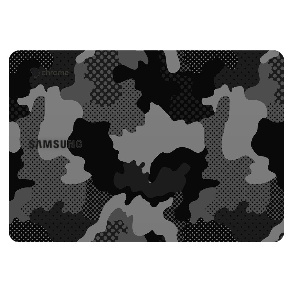 Samsung Chromebook 3 laptop skin - Military Black Camo