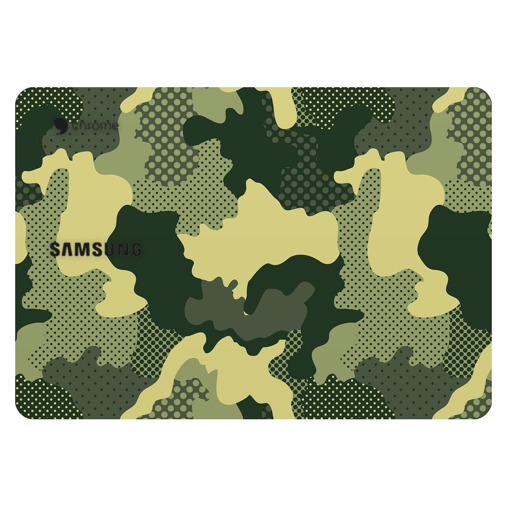 Samsung Chromebook 3 laptop skin - Military Green Camo