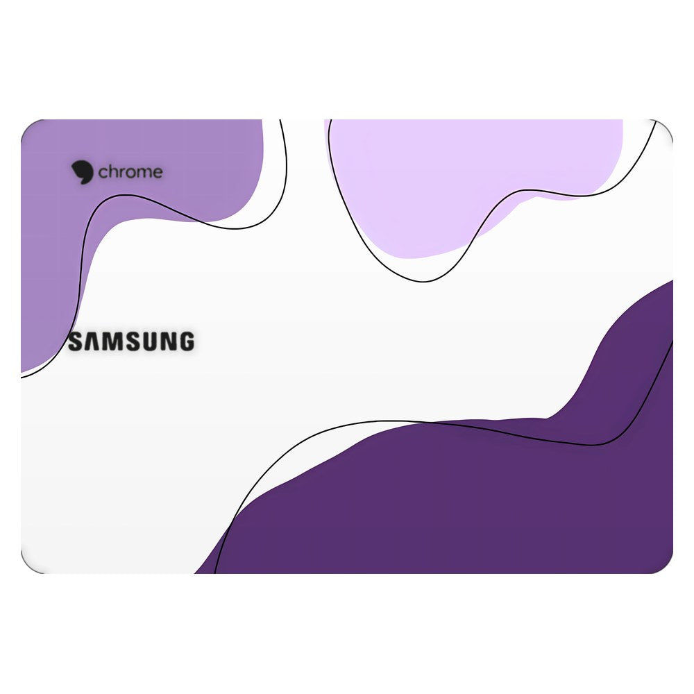 Samsung Chromebook 3 laptop skin - Minim Purple