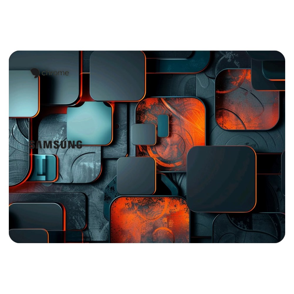 Samsung Chromebook 3 laptop skin - Modern 3D Square