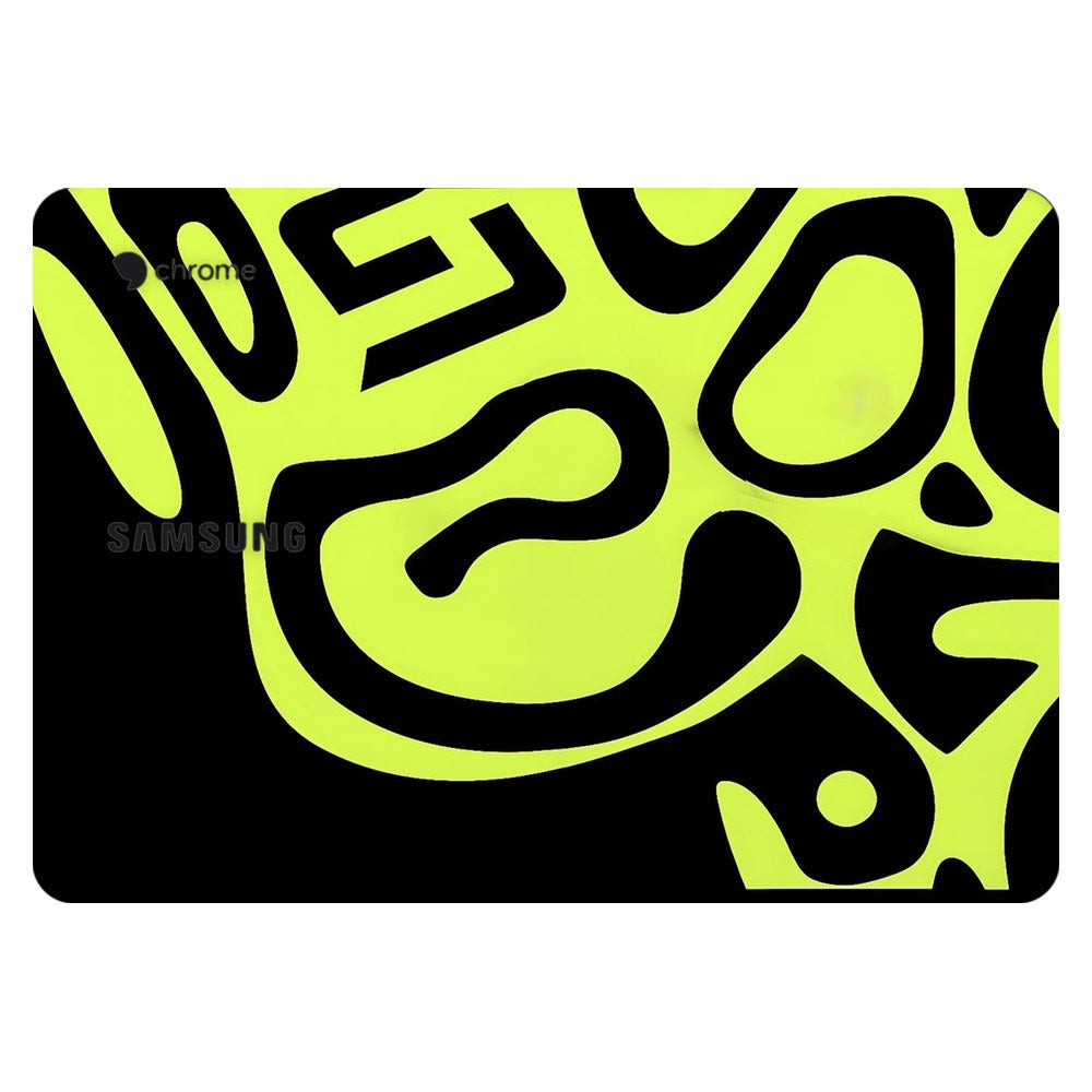Samsung Chromebook 3 laptop skin - Neon Liquid Flow