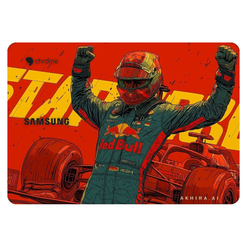 Samsung Chromebook 3 laptop skin - Red Bull Champion