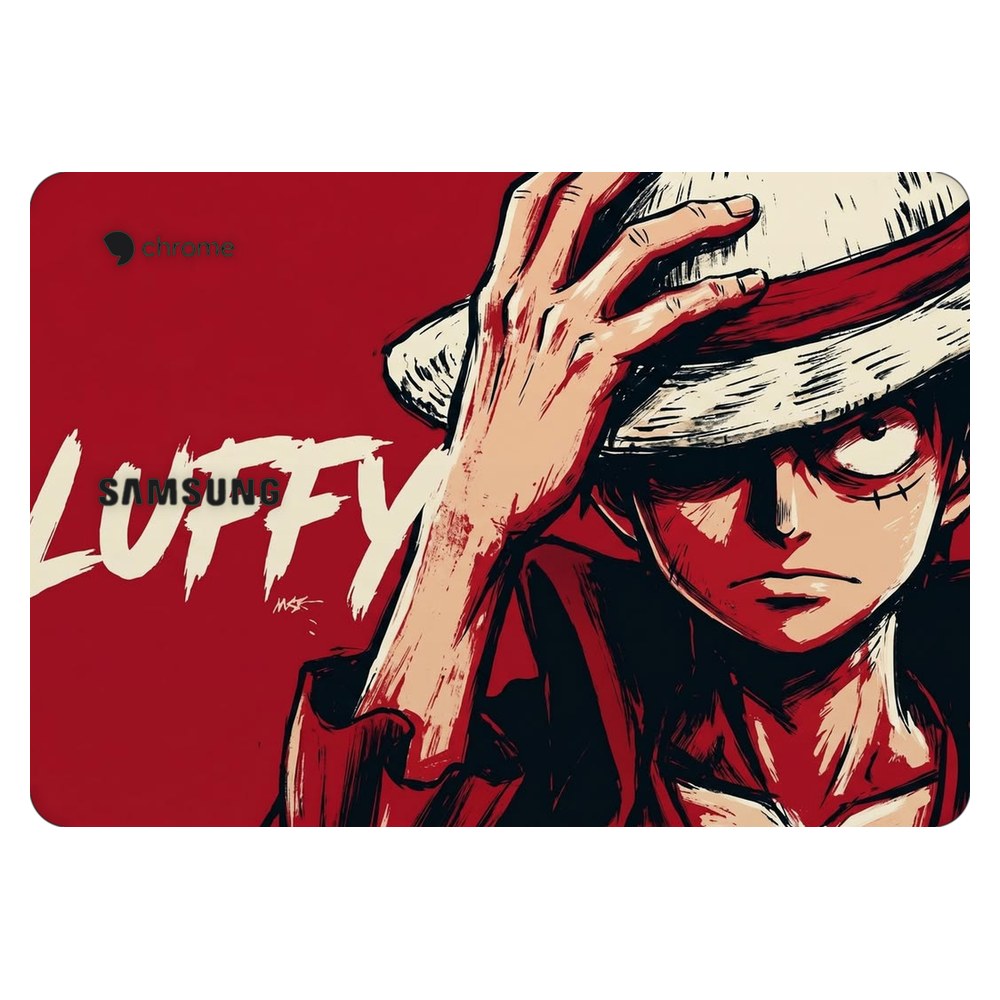 Samsung Chromebook 3 laptop skin - Rubber Man Red