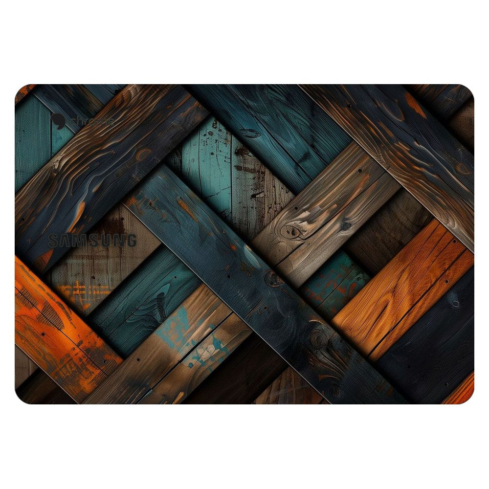 Samsung Chromebook 3 laptop skin - Rustic Weave
