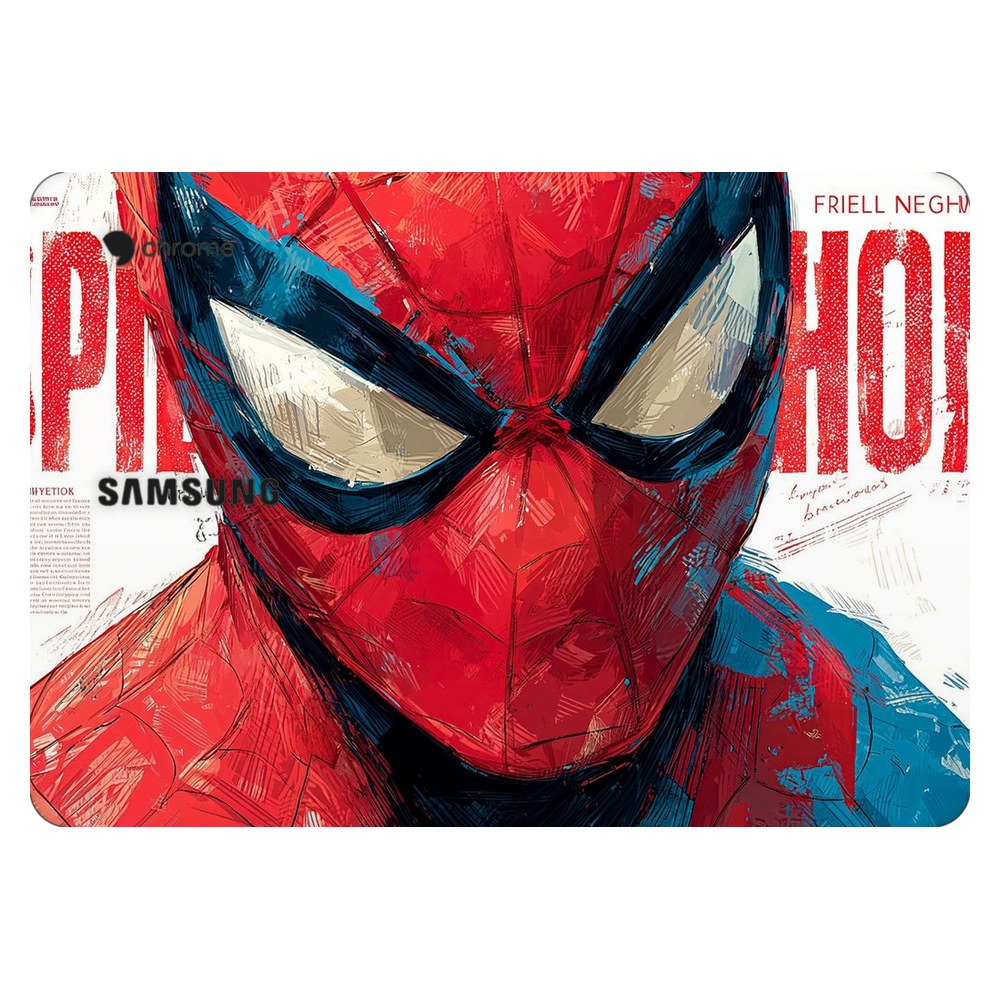 Samsung Chromebook 3 laptop skin - Spider Sense Abstract