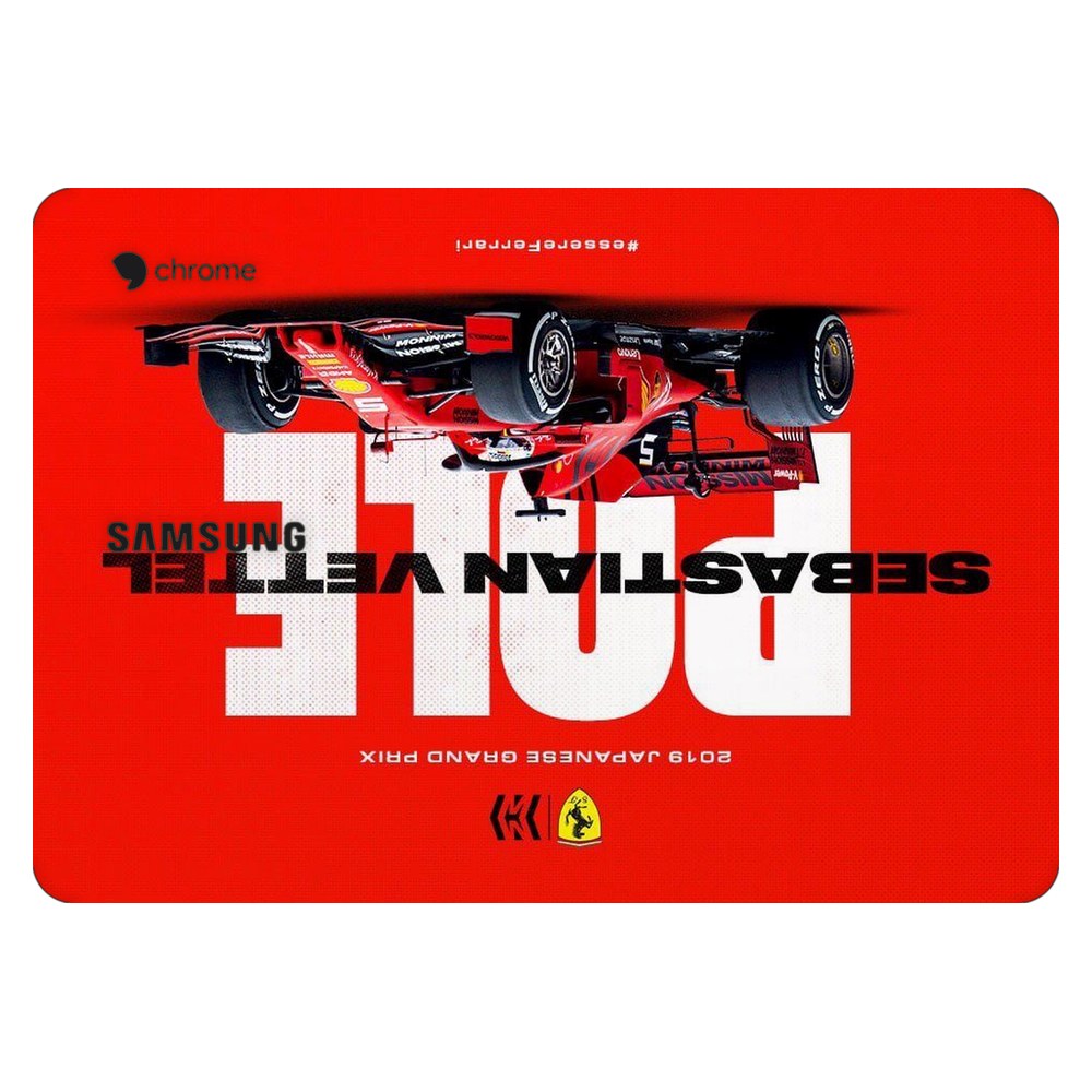 Samsung Chromebook 3 laptop skin - Vettel Suzuka Pole 2019