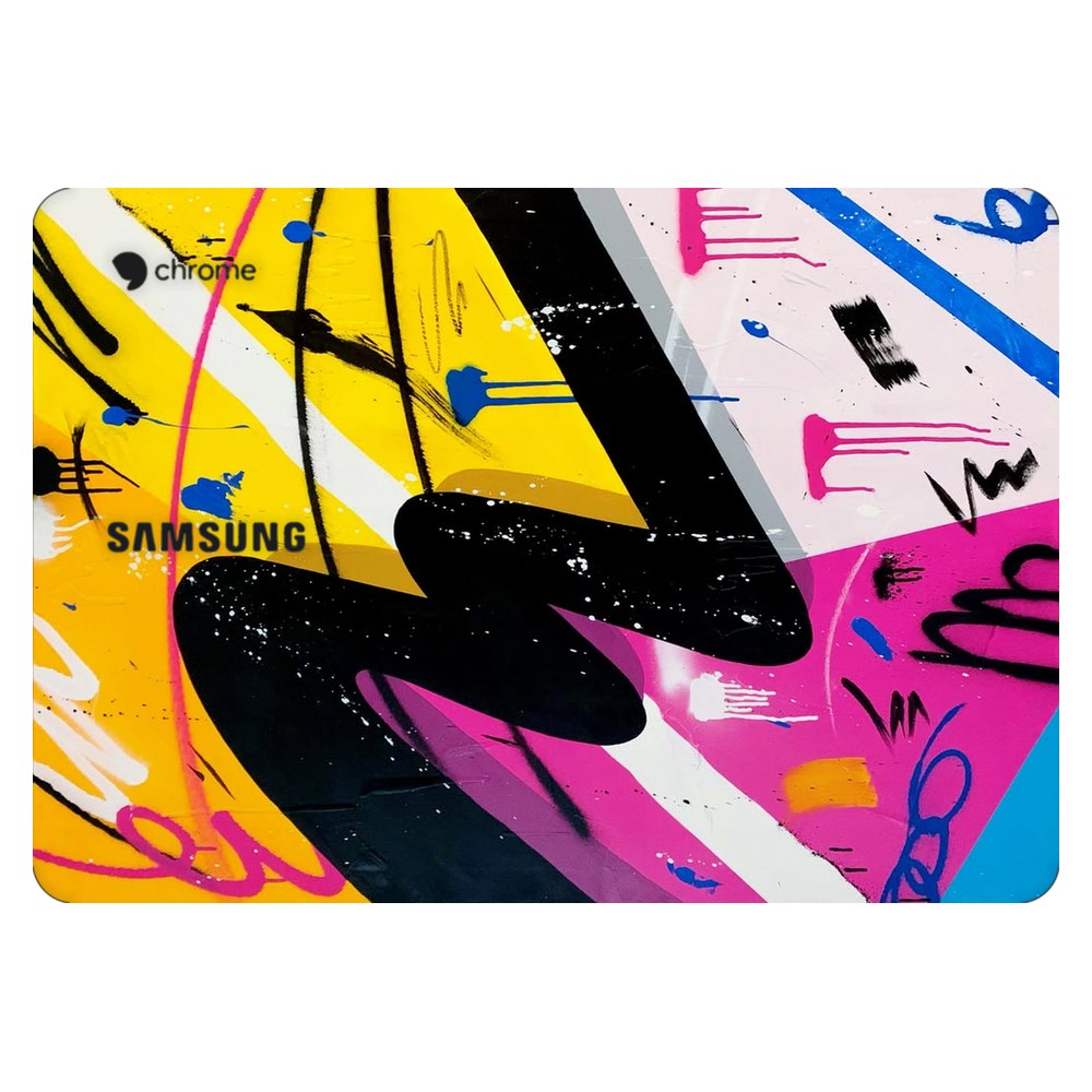 Samsung Chromebook 3 laptop skin - Vibrant Abstract Splash