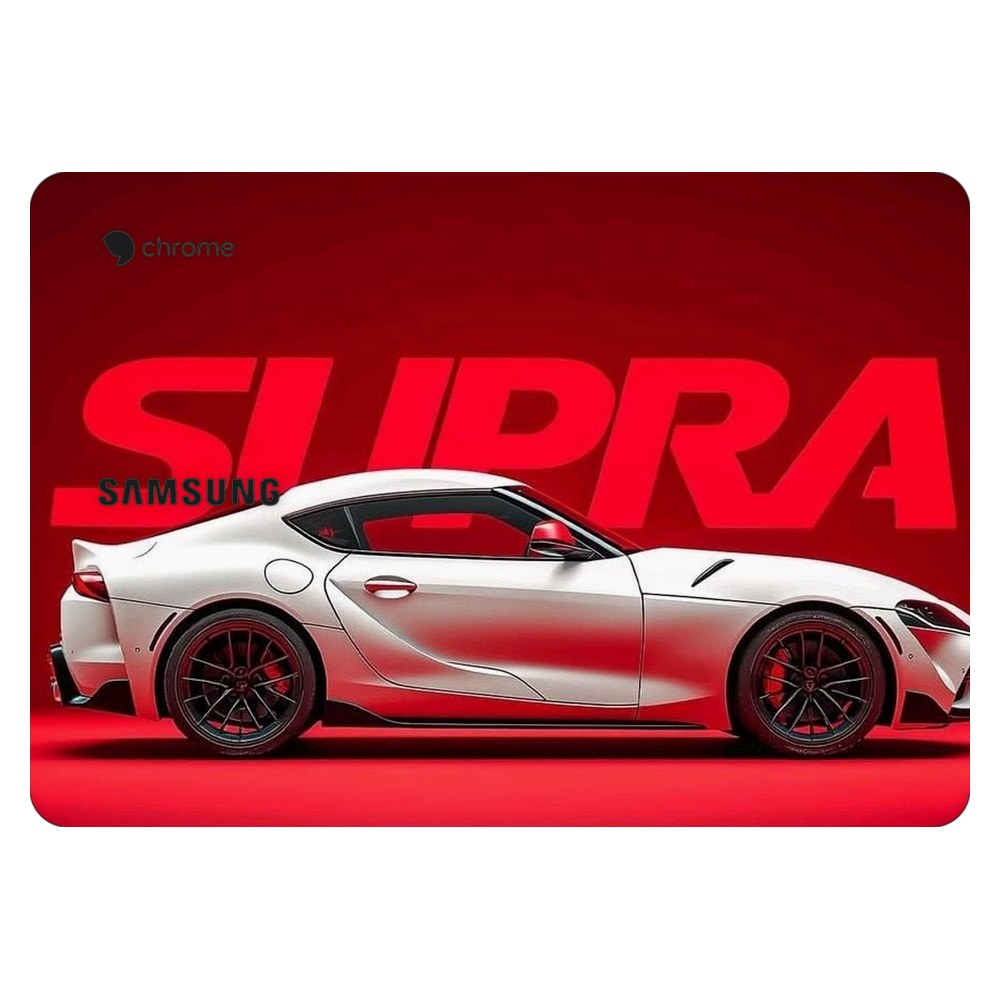 Samsung Chromebook 3 laptop skin - White Supra Studio Shot