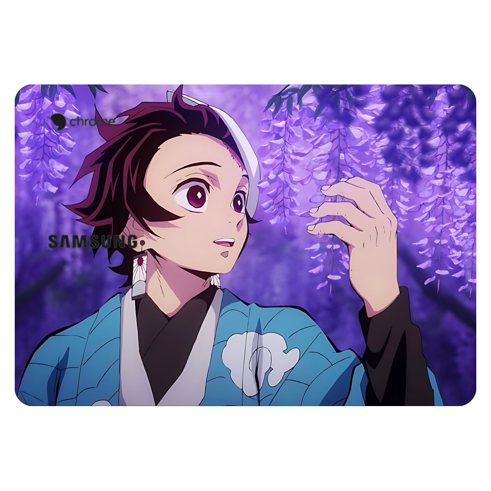 Samsung Chromebook 3 laptop skin - Wisteria Grace