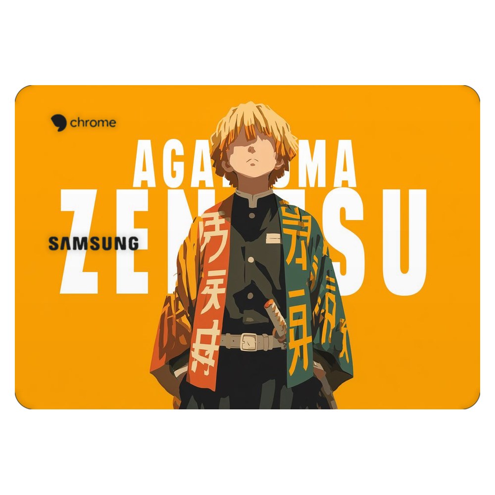 Samsung Chromebook 3 laptop skin - Yellow Thunder