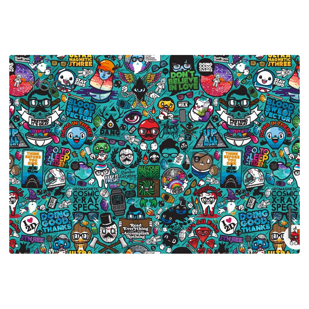 Lenovo Yoga Duet 7 13IML05 laptop skin - Blue Sketch