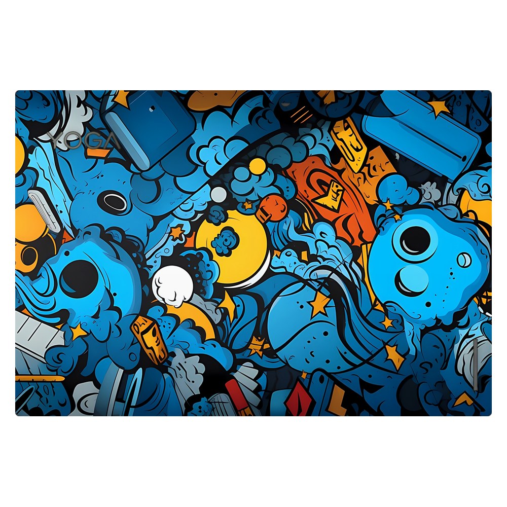 Lenovo Yoga Duet 7 13IML05 laptop skin - Doodle Frenzy