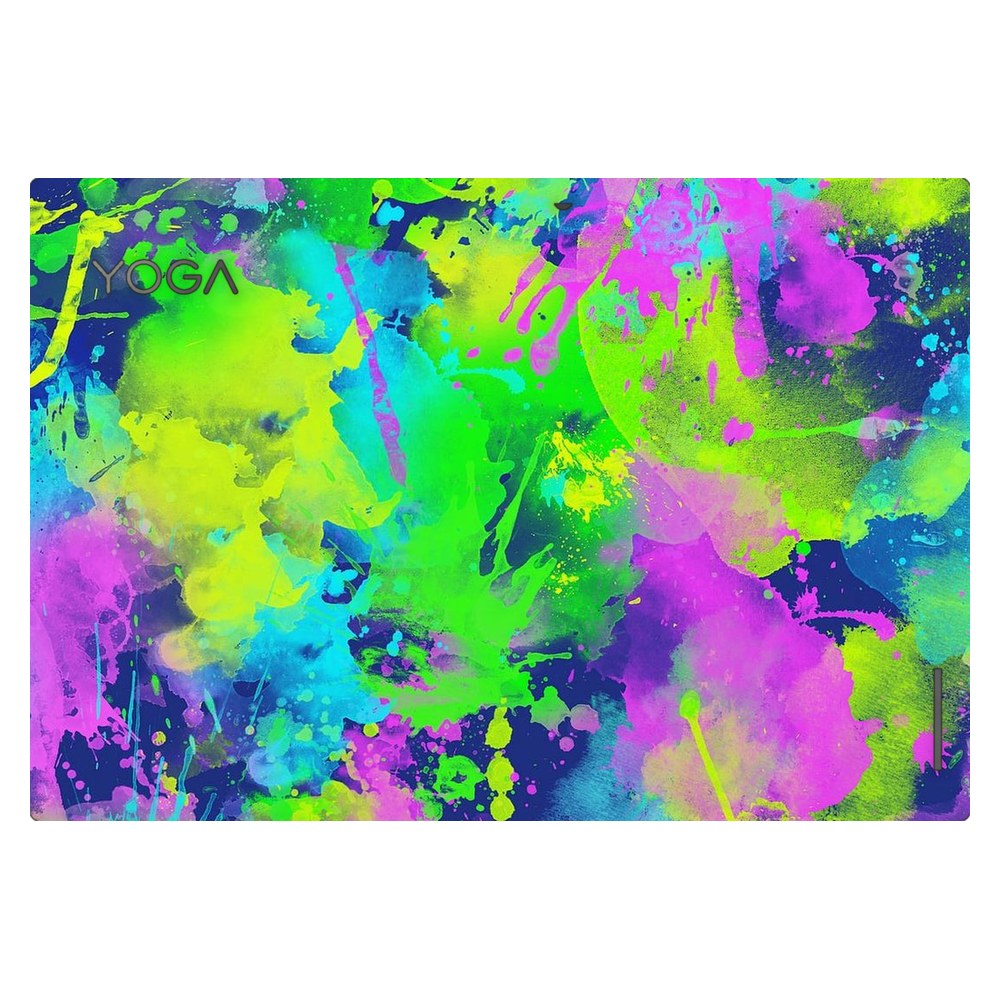 Lenovo Yoga Duet 7 13IML05 laptop skin - Electric Artistic Backdrop