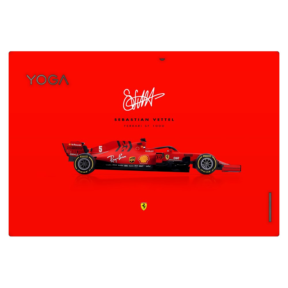Lenovo Yoga Duet 7 13IML05 laptop skin - Ferrari