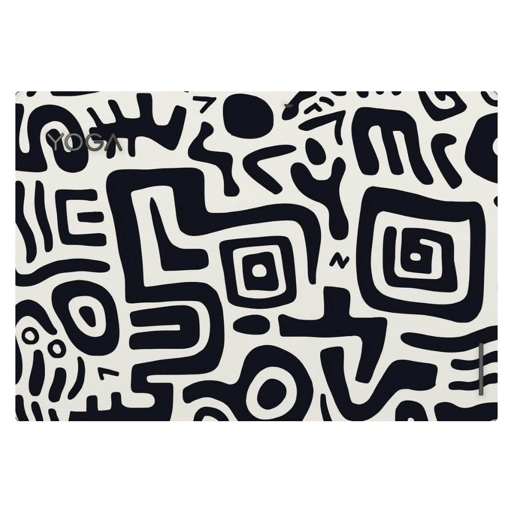 Lenovo Yoga Duet 7 13IML05 laptop skin - Minimalist Tribal Elements