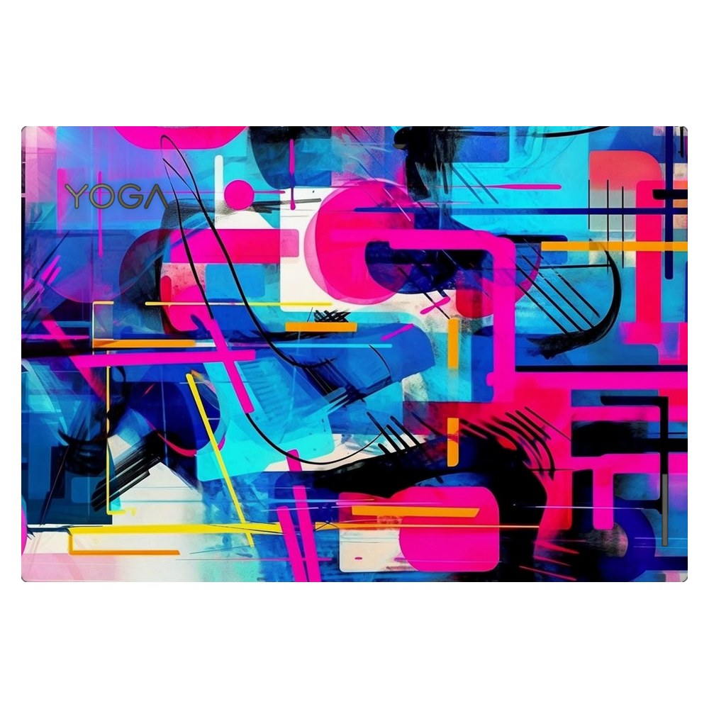 Lenovo Yoga Duet 7 13IML05 laptop skin - Modern Geometric Fusion