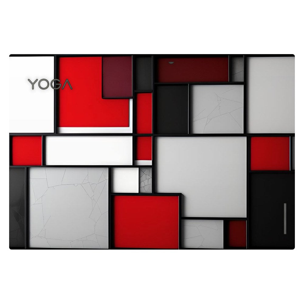 Lenovo Yoga Duet 7 13IML05 laptop skin - Mondrian Inspired Block Art
