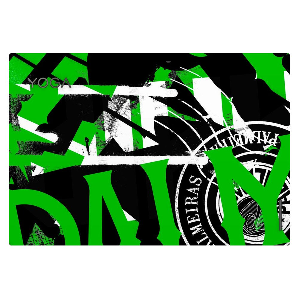Lenovo Yoga Duet 7 13IML05 laptop skin - Palmeiras Green Graphics