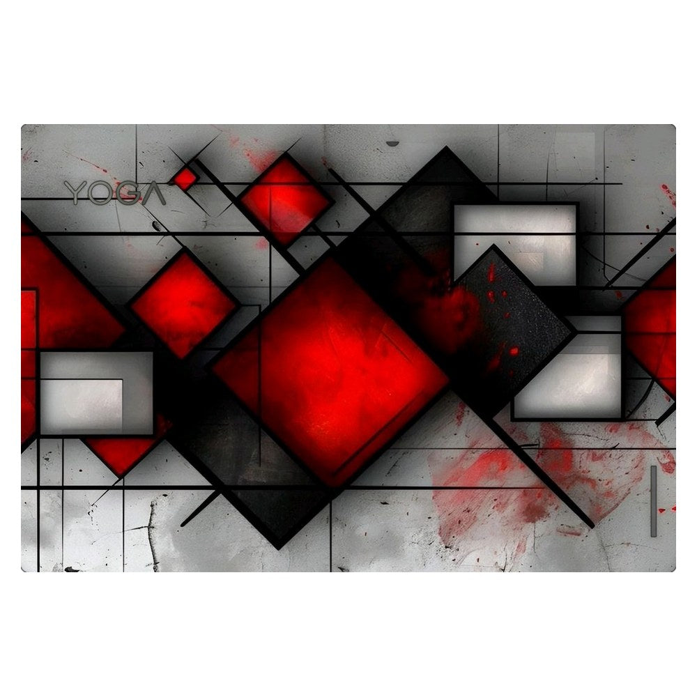 Lenovo Yoga Duet 7 13IML05 laptop skin - Red Squares