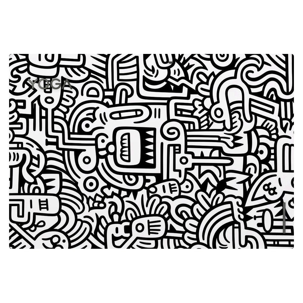 Lenovo Yoga Duet 7 13IML05 laptop skin - Surreal Abstract Illustration