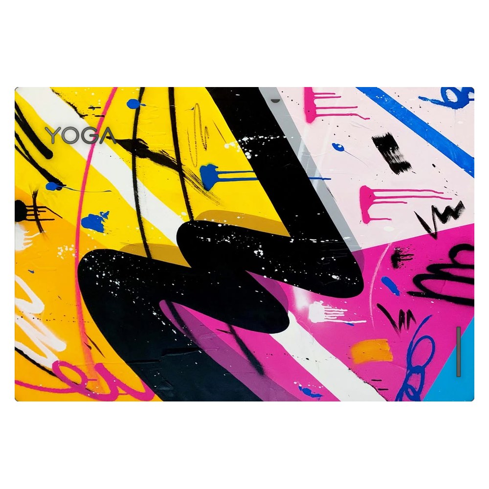 Lenovo Yoga Duet 7 13IML05 laptop skin - Vibrant Abstract Splash