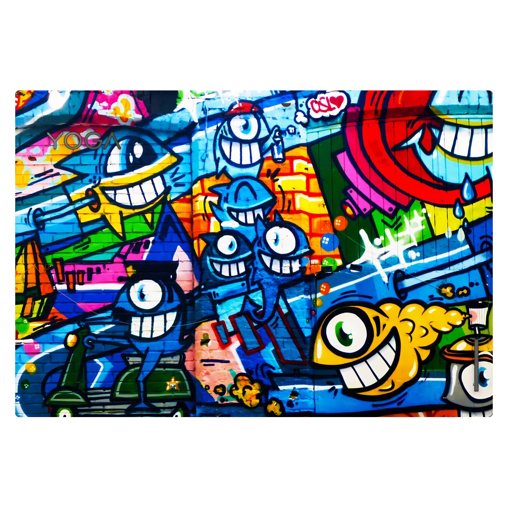 Lenovo Yoga Duet 7 13IML05 laptop skin - Wall Graffiti