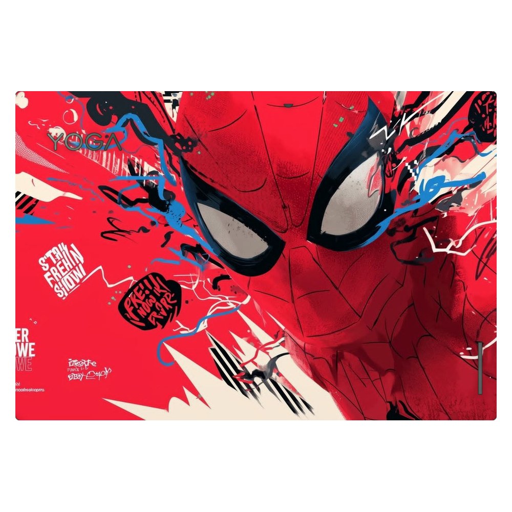 Lenovo Yoga Duet 7 13IML05 laptop skin - Web Slinger Graffiti