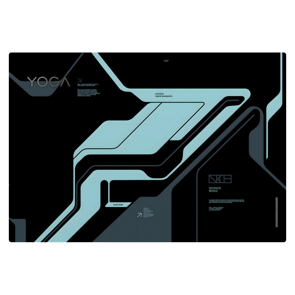 Lenovo Yoga Duet 7 13IML05 laptop skin - Zero OG Cyberpunk