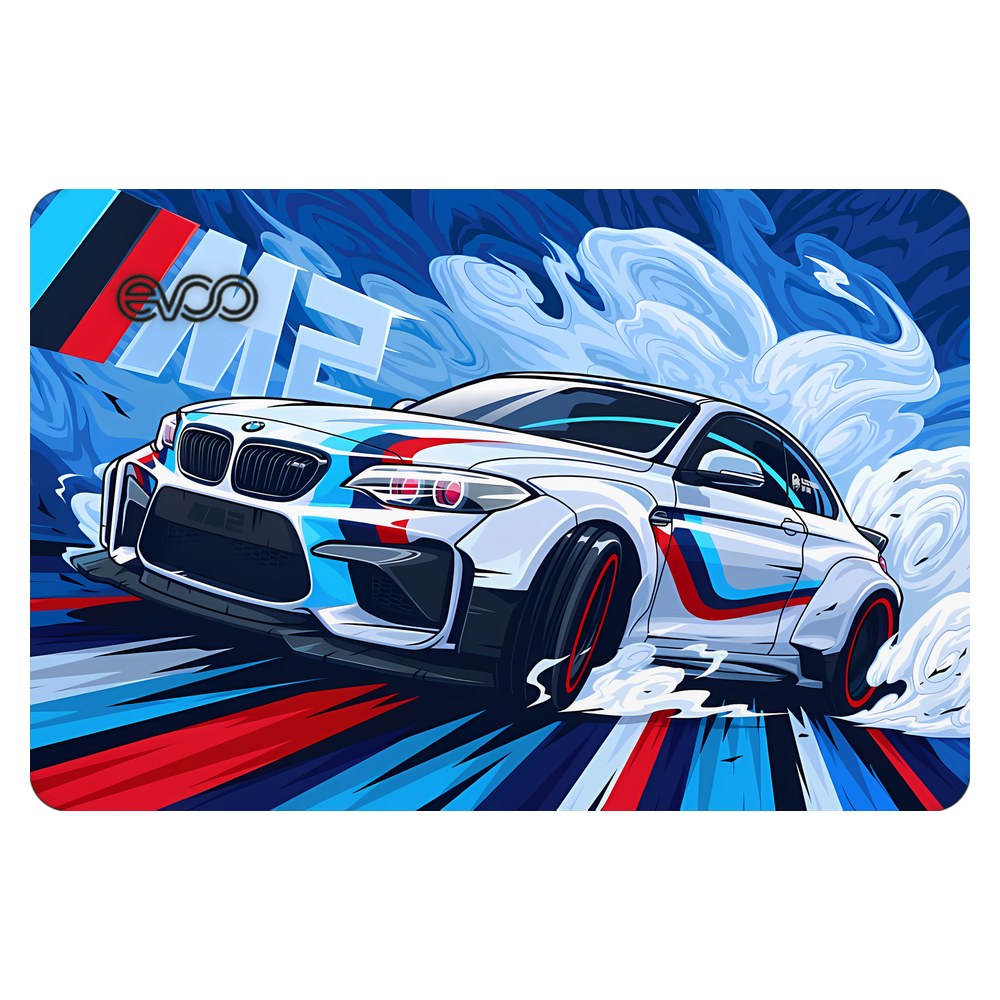 EVOO EG-LP4-BK laptop skin - BMW M2 Drift