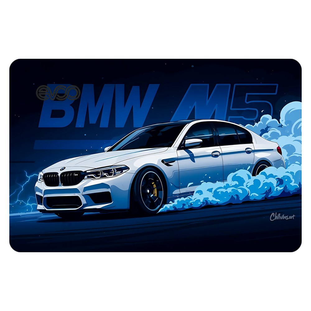 EVOO EG-LP4-BK laptop skin - BMW M5 Racer