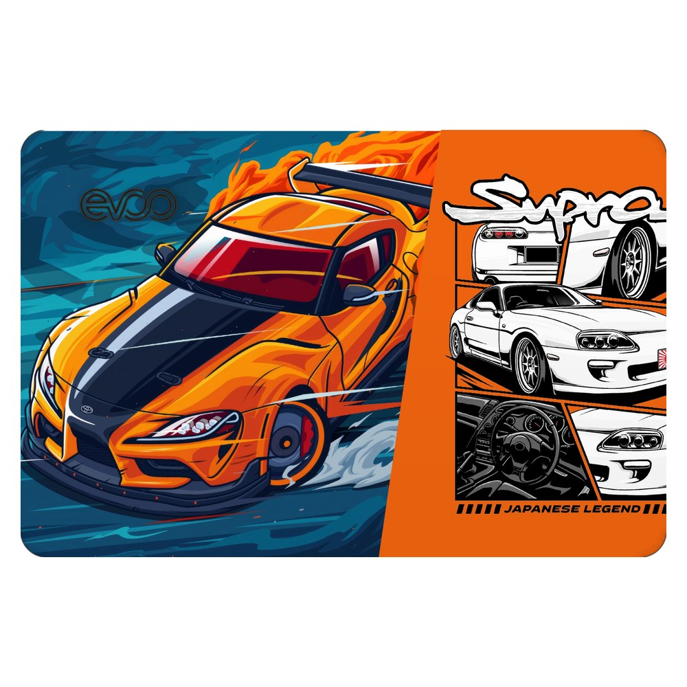 EVOO EG-LP4-BK laptop skin - Blazing Legend