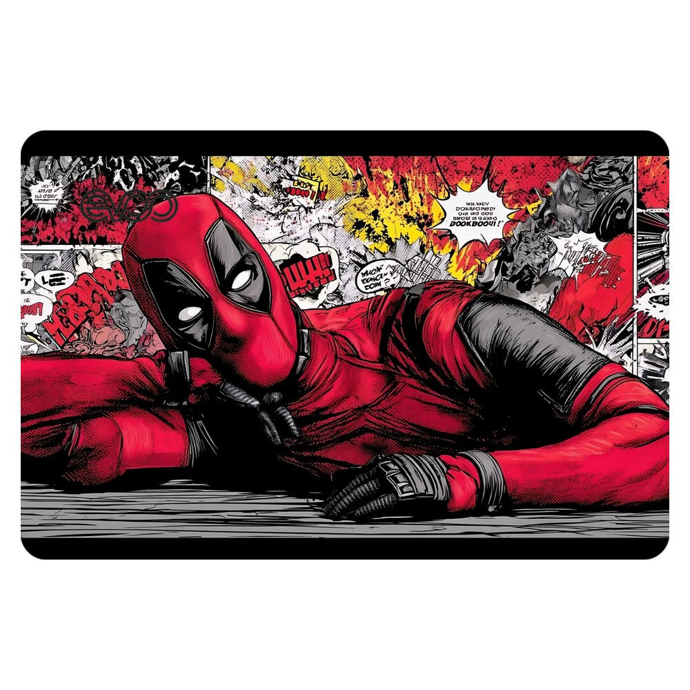 EVOO EG-LP4-BK laptop skin - Crimson Comic
