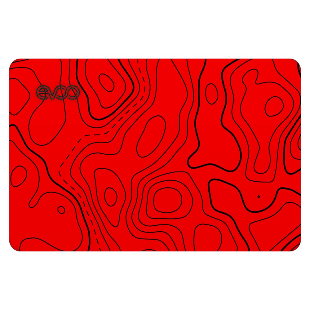 EVOO EG-LP4-BK laptop skin - Damascus Red
