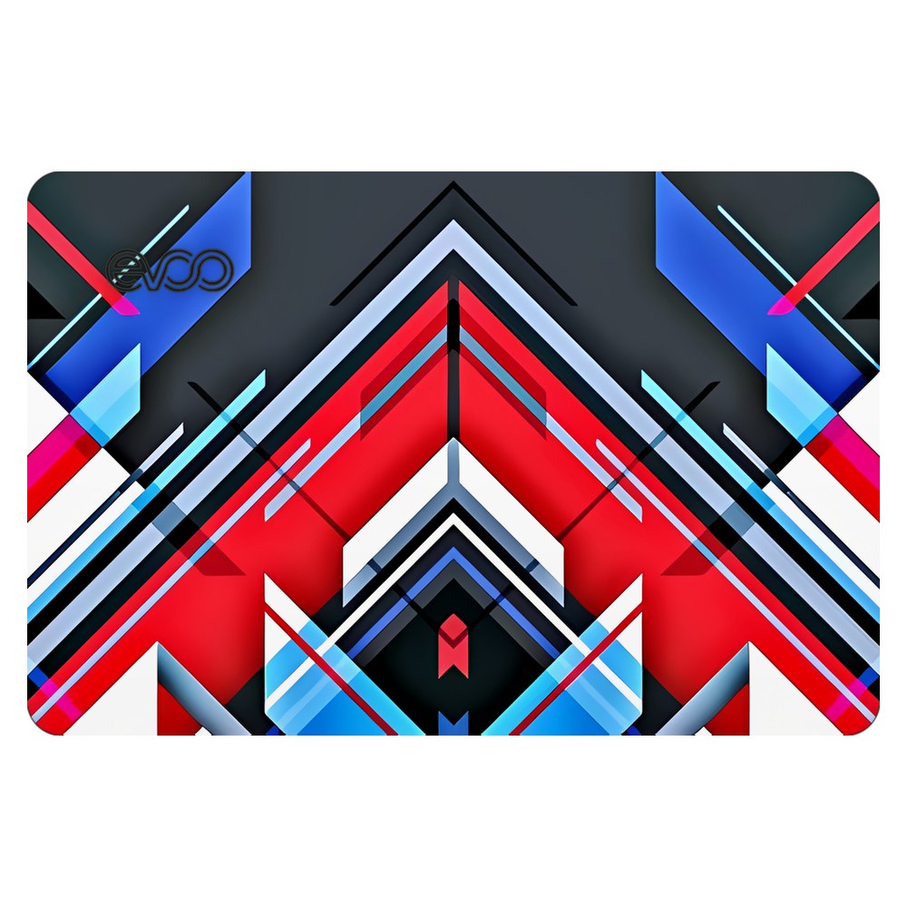 EVOO EG-LP4-BK laptop skin - Galactic Red
