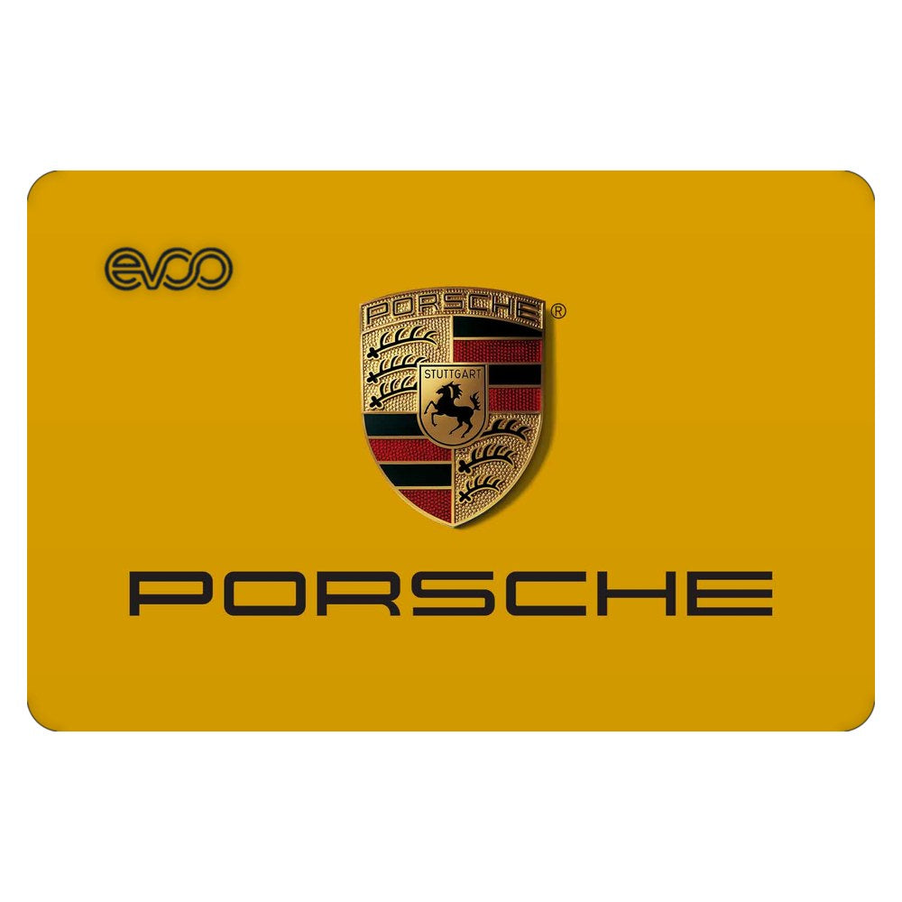 EVOO EG-LP4-BK laptop skin - Golden Porsche