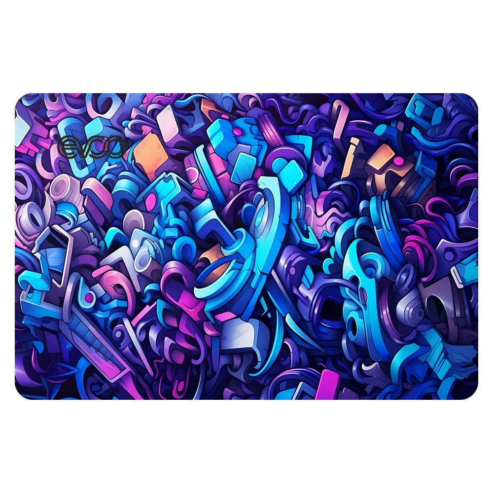 EVOO EG-LP4-BK laptop skin - Graffiti B2