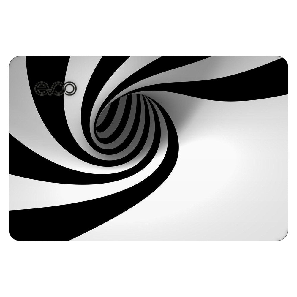 EVOO EG-LP4-BK laptop skin - Hypnotic Spiral