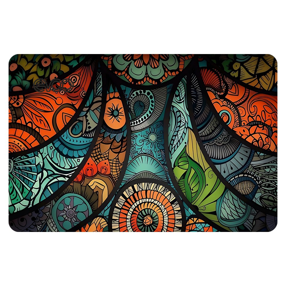 EVOO EG-LP4-BK laptop skin - Kaleidoscope