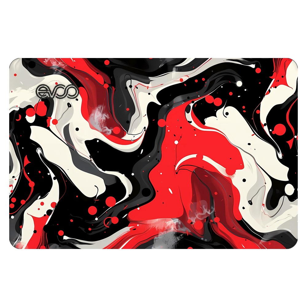 EVOO EG-LP4-BK laptop skin - Lampid Lava