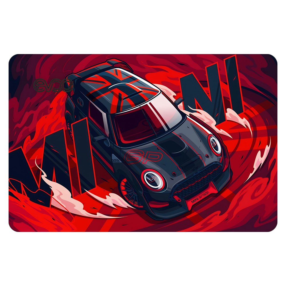 EVOO EG-LP4-BK laptop skin - Mini Adrenaline