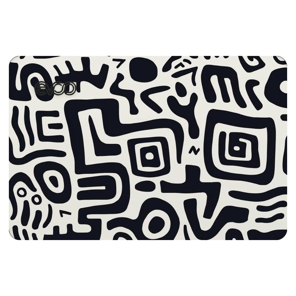 EVOO EG-LP4-BK laptop skin - Minimalist Tribal Elements