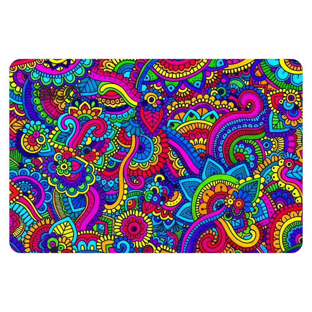 EVOO EG-LP4-BK laptop skin - Neon Pulse