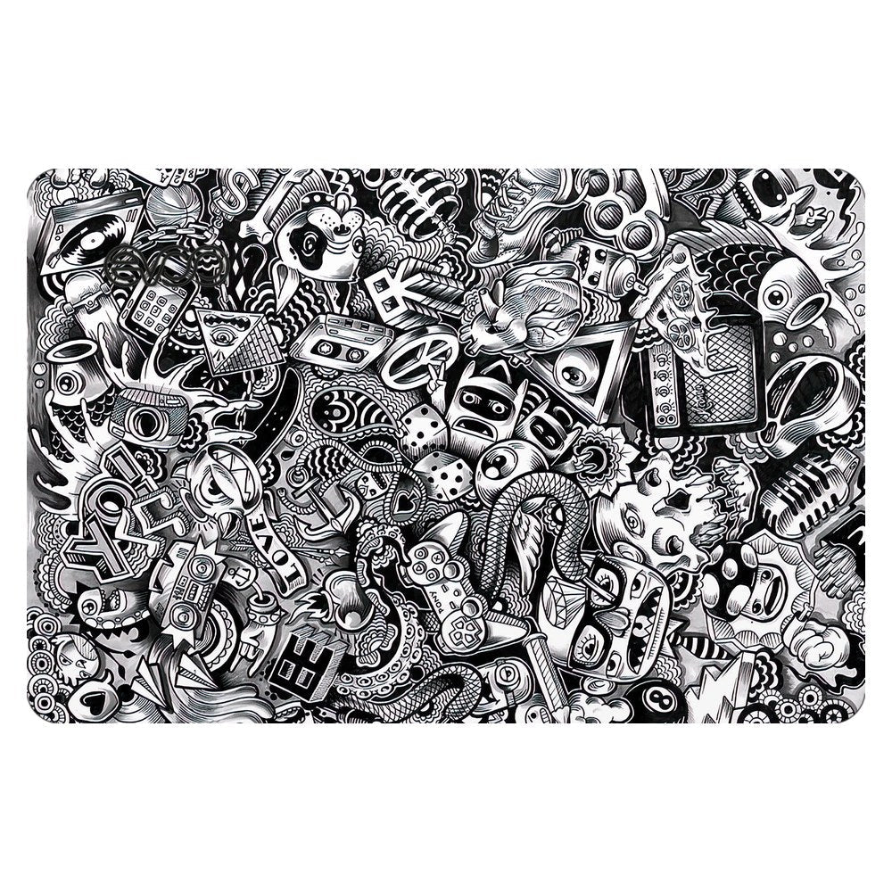 EVOO EG-LP4-BK laptop skin - Pony Doodle