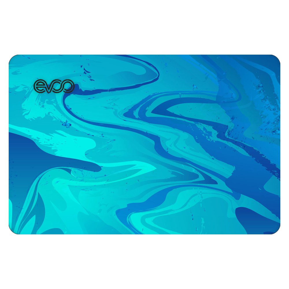 EVOO EG-LP4-BK laptop skin - Poseidon Blue