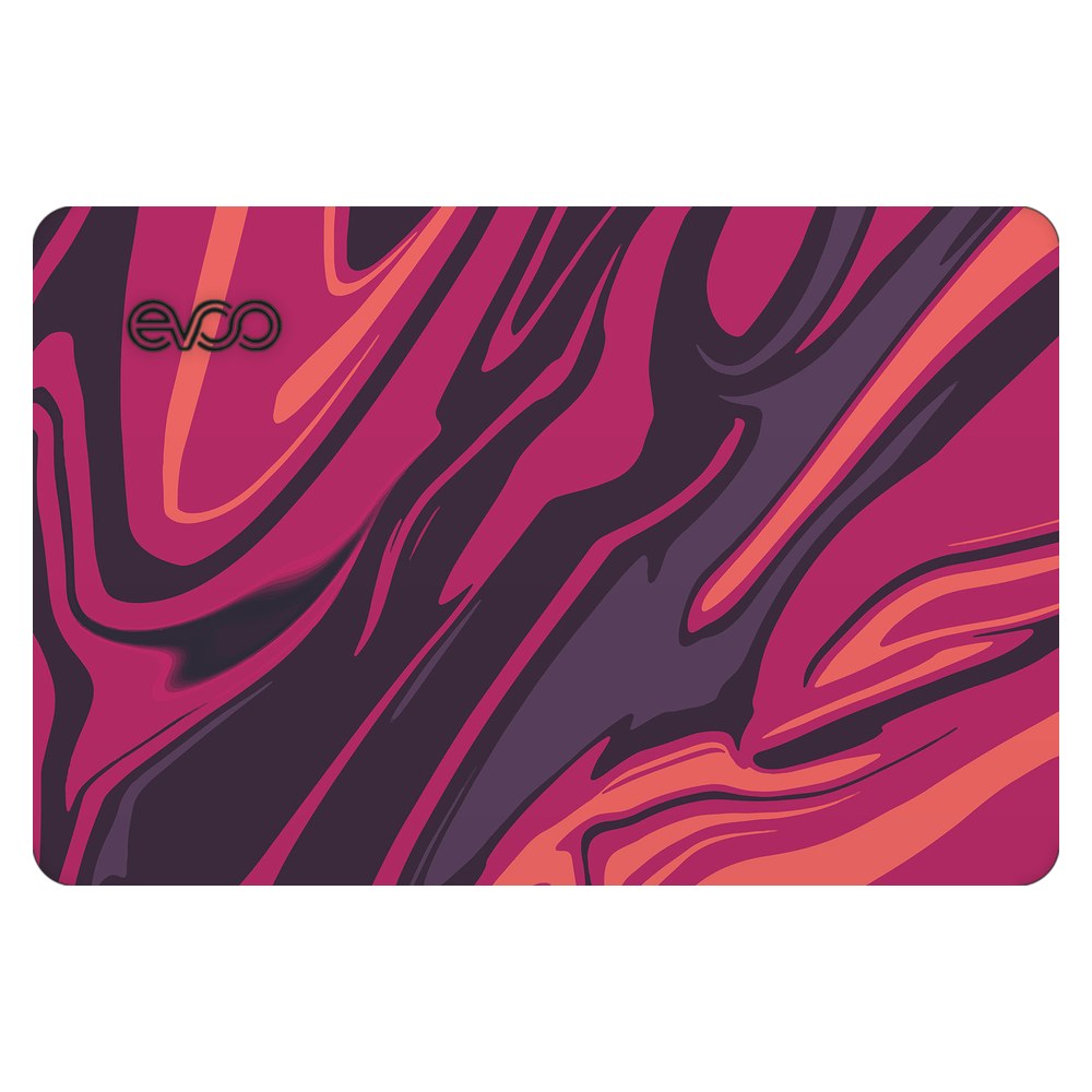 EVOO EG-LP4-BK laptop skin - Poseidon Red