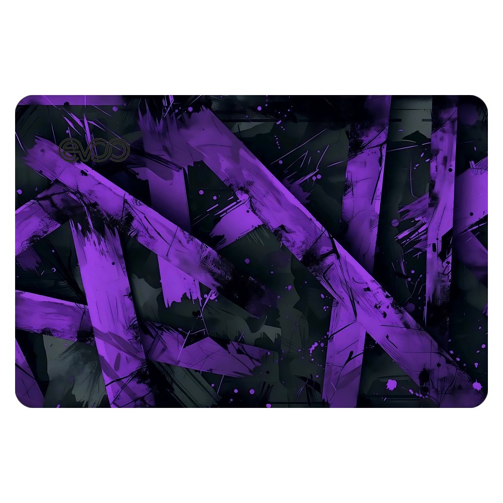 EVOO EG-LP4-BK laptop skin - Purple Haze