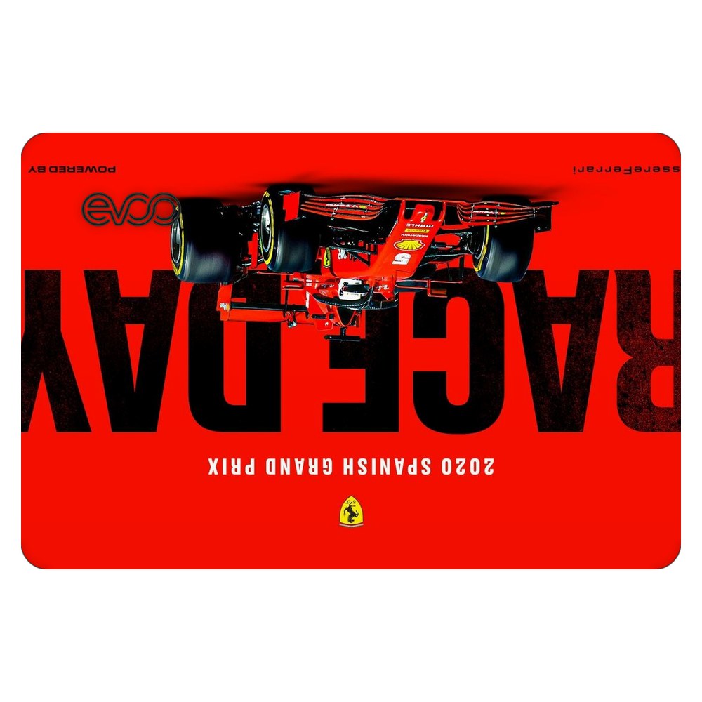 EVOO EG-LP4-BK laptop skin - RaceDay Ferrari Formula1